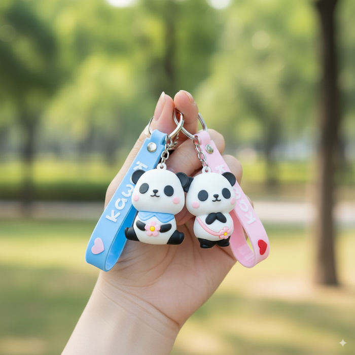Wonderland Kawaii style ( set of 2) Cartoon Keyring for Bags, Cars & Gifts