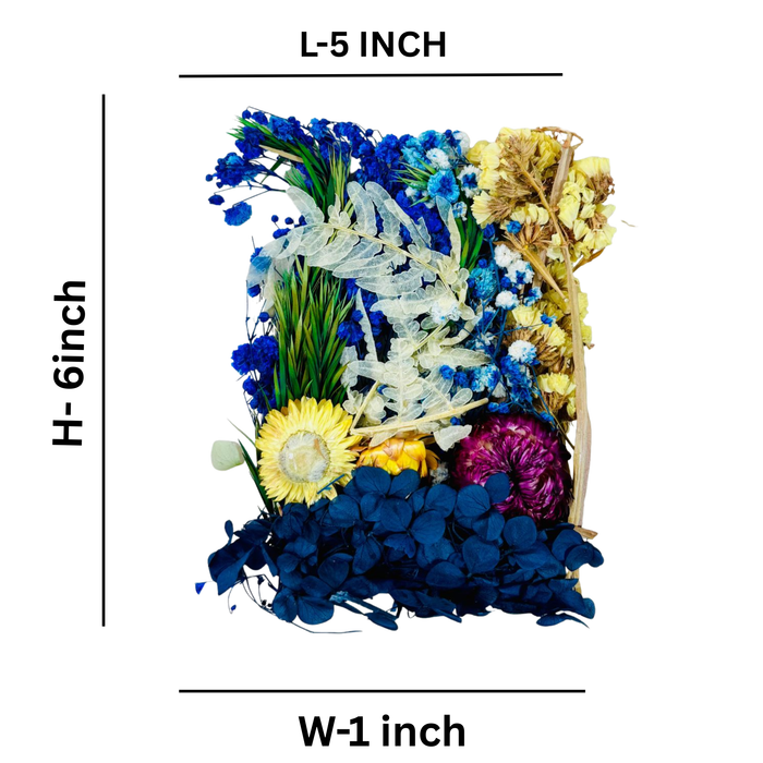 Wonderland Dried Flowers for Resin, 6 Packets  Natural Flowers and Leaves Compressed,DIY Pressed Flowers for  Jewelry, Candles, Soap, Nail Production