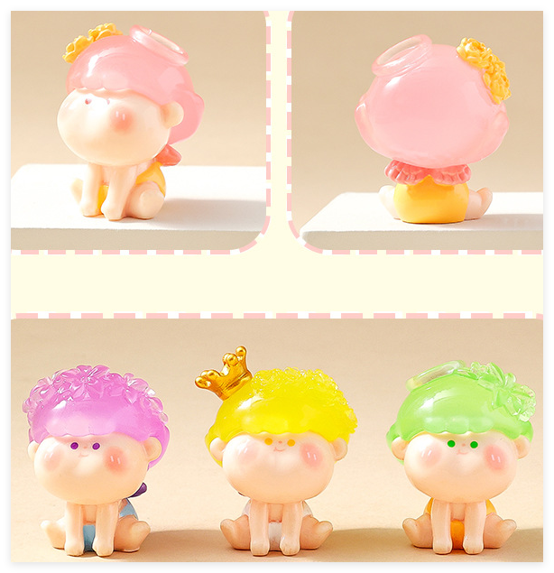 Wonderland 09 Pcs Cute Figurine  Set | Mixed Color Resin Charms for DIY Crafts| Slime Decoration, and Jewelry Making