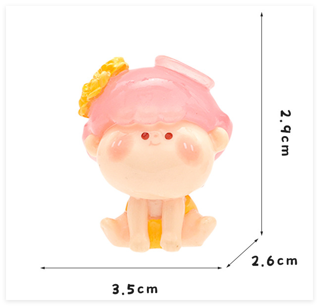 Wonderland 09 Pcs Cute Figurine  Set | Mixed Color Resin Charms for DIY Crafts| Slime Decoration, and Jewelry Making