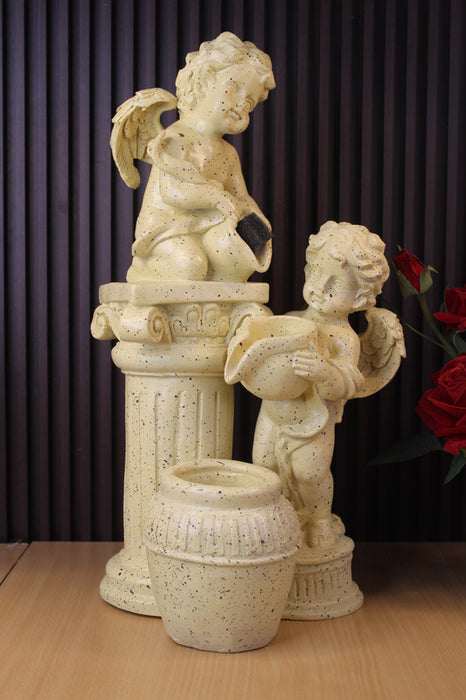 Angel water fountain