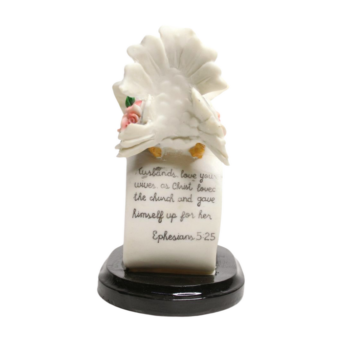 Wonderland Love Birds on Heart Resin statue, table decoration, home décor, gifting