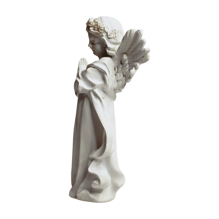 Wonderland Angel big wings praying statue, home decoration, gift