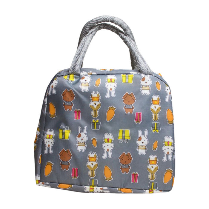 Wonderland Girly look lunch bags for womens (Grey)