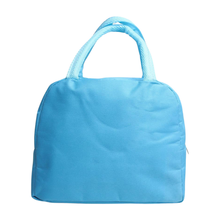 Wonderland Cute 3D cartoon animal insulated lunch bag (Sky Blue) (Cute Panda Print)