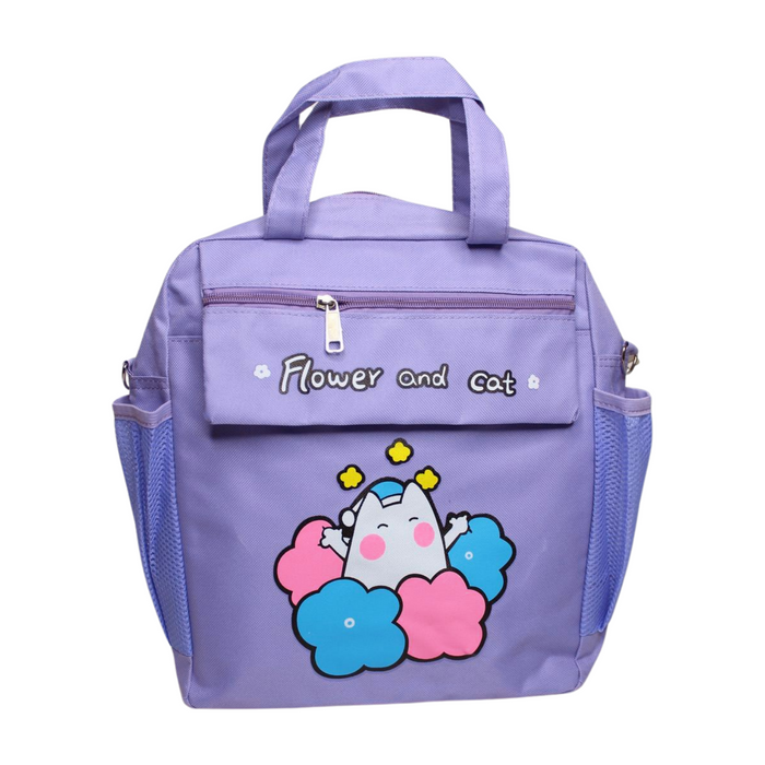 Wonderland Schoolbag for kids for primary school (Purple)