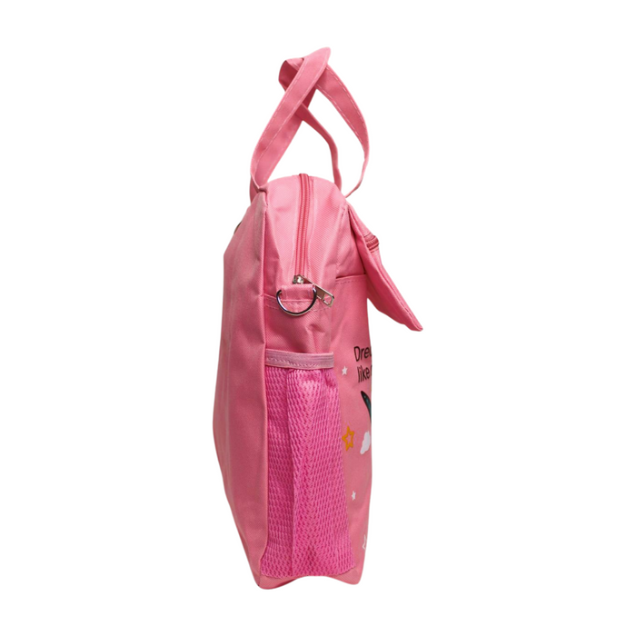 Wonderland Schoolbag for kids for primary school (Pink)