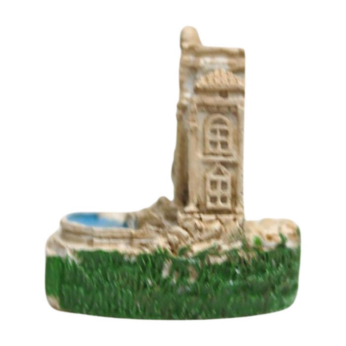 Wonderland ( set of 2) resin  miniature building wonder of the world model (style 03)