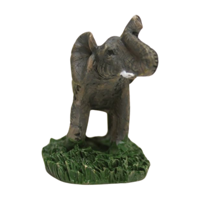 Wonderland (set of 2)  resin miniature elephant figurine