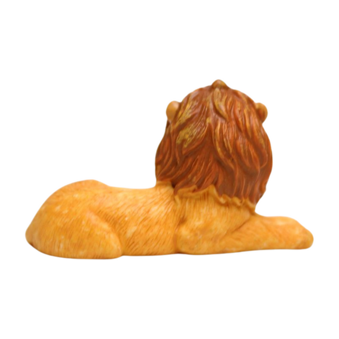 Wonderland (set of 2) resin  miniature lion figurine