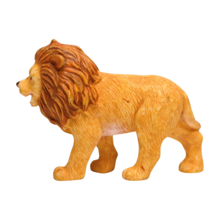 Wonderland (set of 2) resin  miniature lion figurine