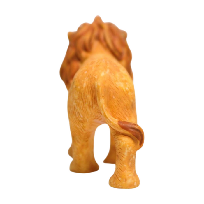 Wonderland (set of 2) resin  miniature lion figurine