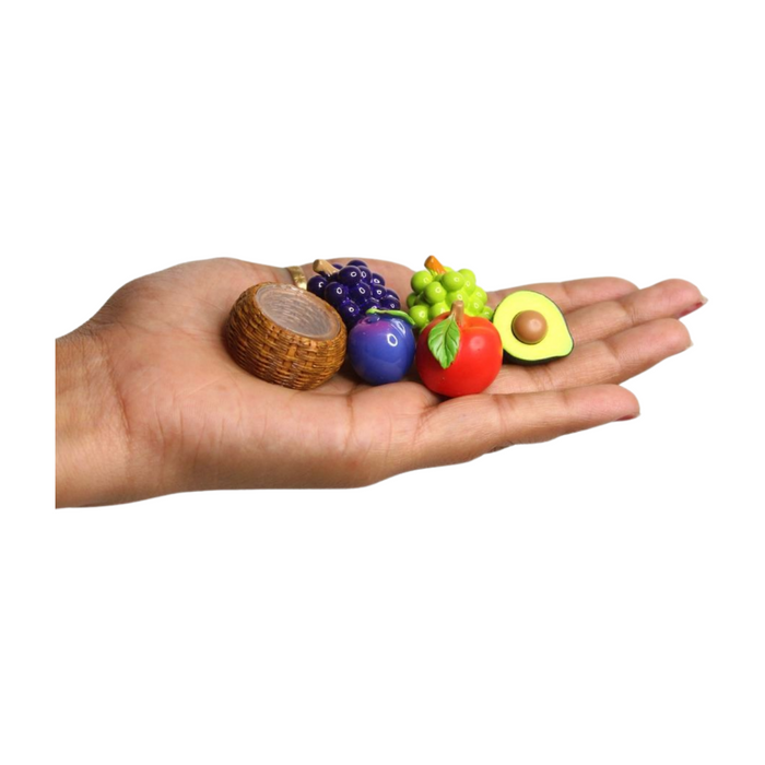 Wonderland ( pack of 6) miniature fruits food items
