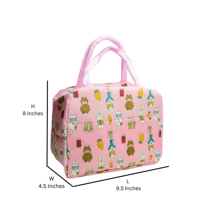 Wonderland Girly look lunch bags for womens (Pink)