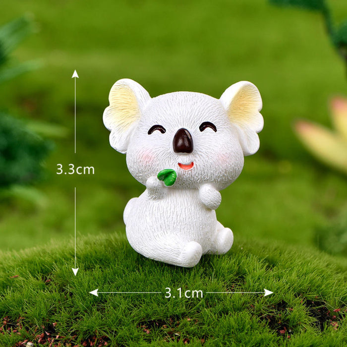Miniature Toys : (Set of 4) Bunny for Fairy Garden Accessories