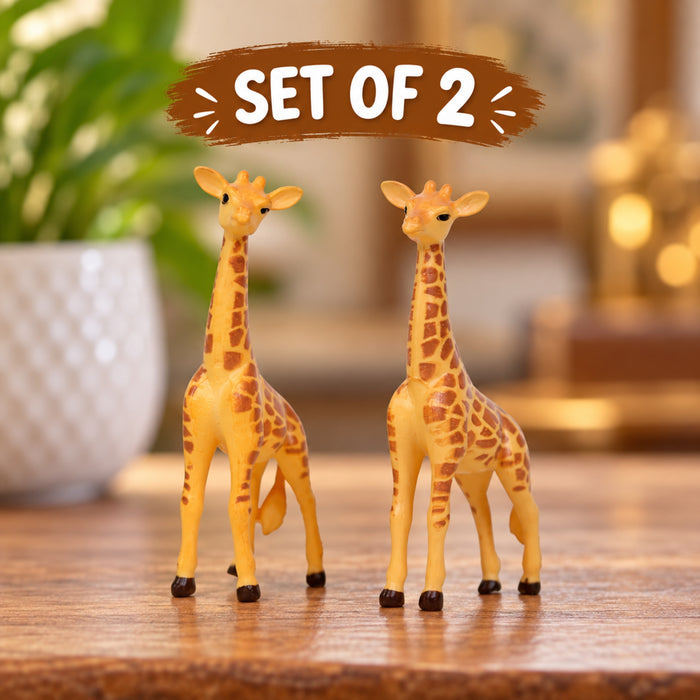 Miniature Toys : (Set of 2) Giraffe for Fairy Garden Accessories