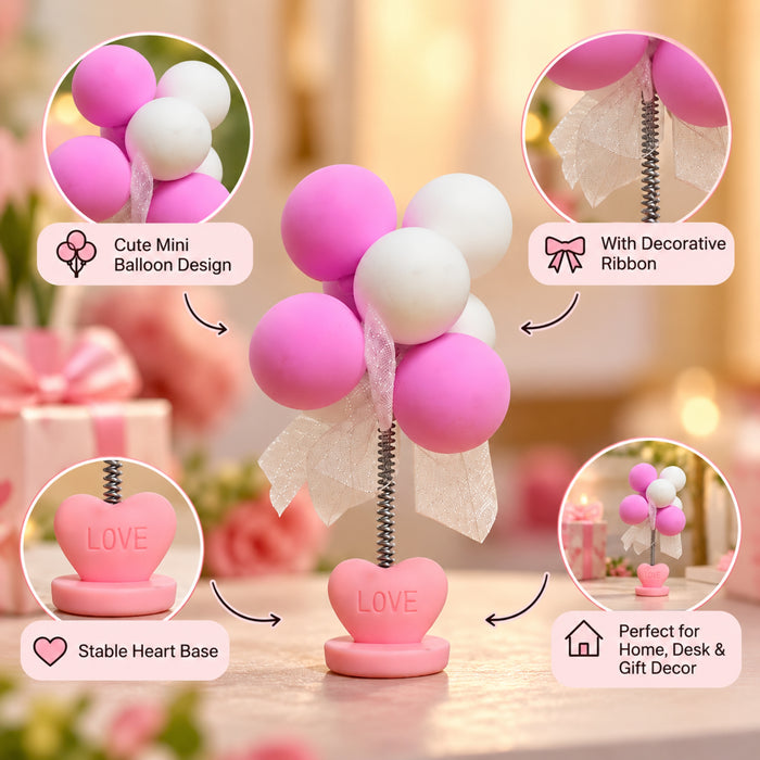Mini Balloon Toppers | Colorful Balloon Miniature