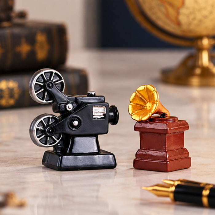 Wonderland set of 2 Miniature Vintage Film Set - Retro Media Collectibles | Desk Decor | Dollhouse Accessories