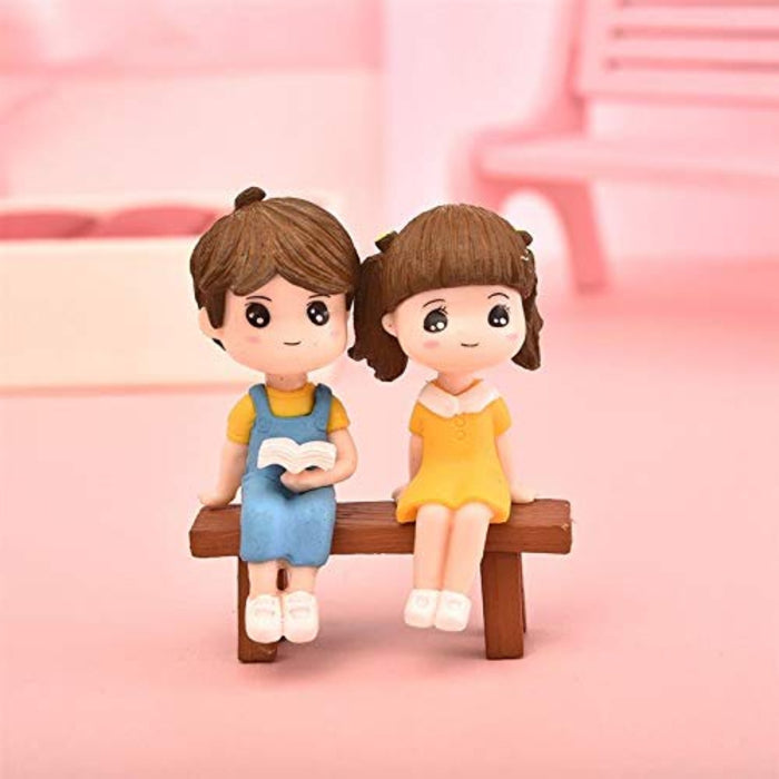 Miniature Toys : (Set of 2) Small Kids for Fairy Garden Accessories