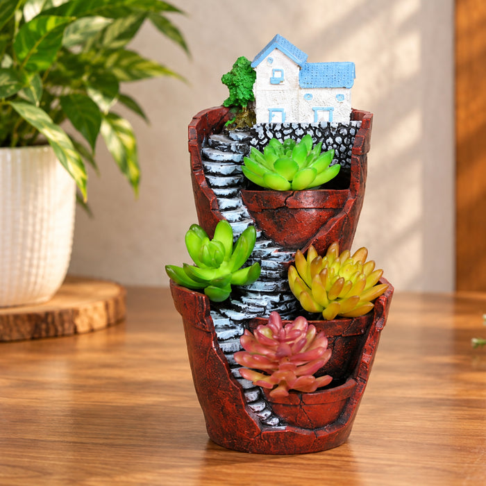 Big Hill House Planter for Home and Garden Decoration