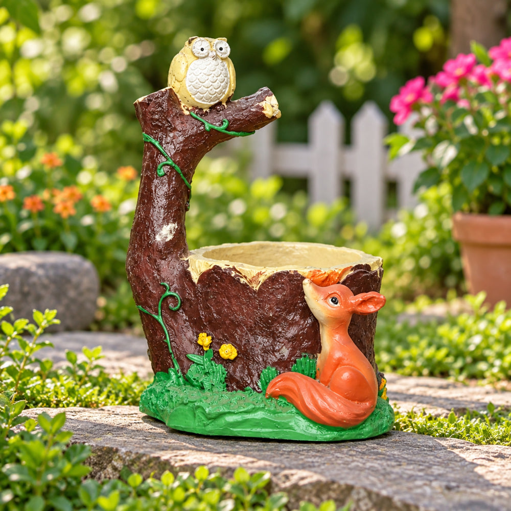 Fox & Owl Succulent Planter