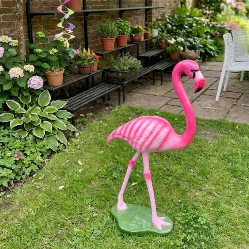 Flamingo Statue (Big) for Balcony and Garden Decoration