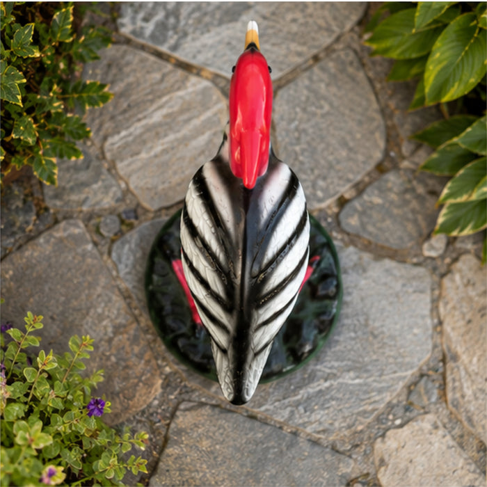 Resin Crane Garden Statue –