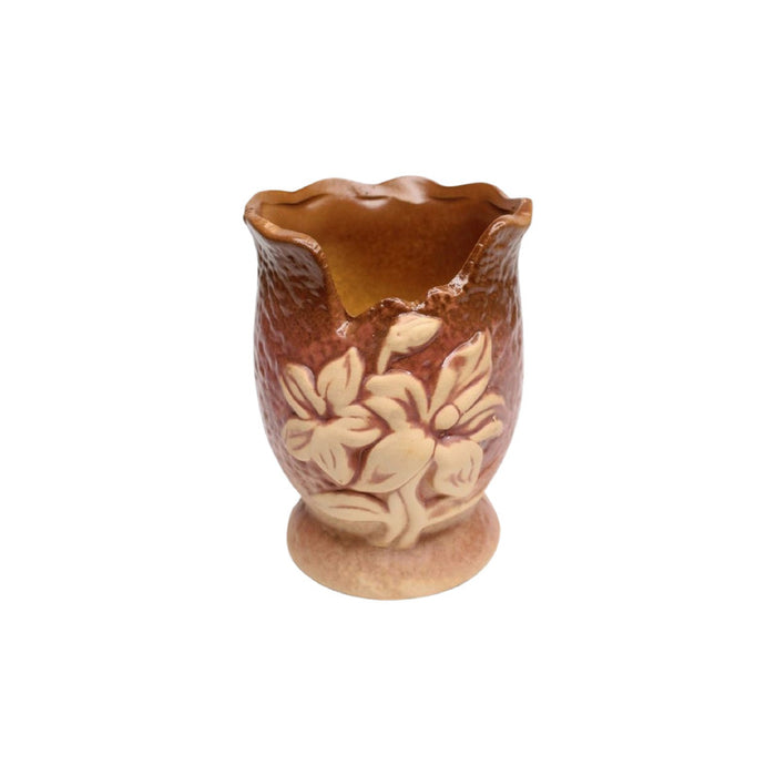 Wonderland imported ceramic pots fo home and garden décor in reddish brown