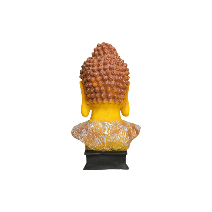 Decorative Buddha HeadOn stone Polyresin Showpiece