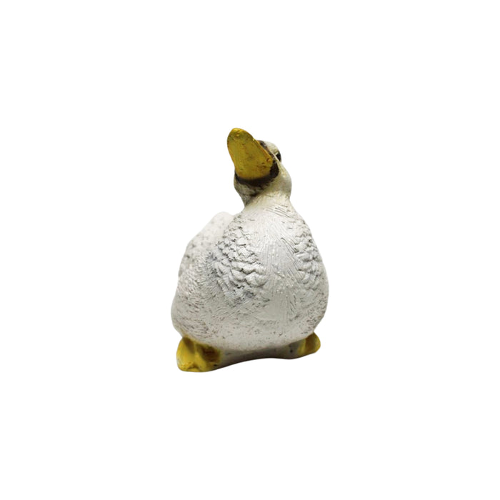 Wonderland (White) Duck Statues, Made of Resin Statue for Garden Decoration, Home Decor, Balcony Decoration, Gift, Gifting