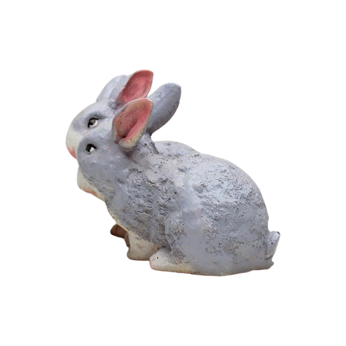 Wonderland Poly Resin Three Joint Rabbits for Garden Decoration, Home Decoration, Lawn Decor, Animal Figures