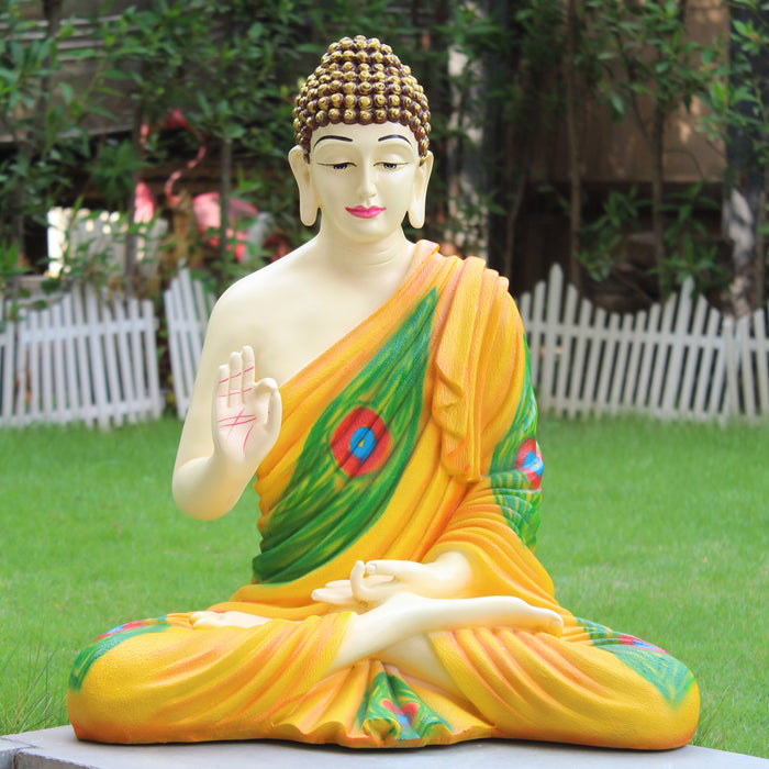 Wonderland 3ft Ashirvad Avastha Buddha Resin Statue, showpiece, Gift
3ft Buddha