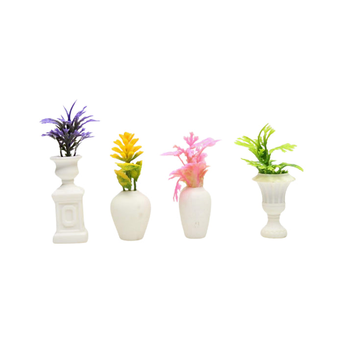 Wonderland imported miniatures ( pack of 4 ) flower vase