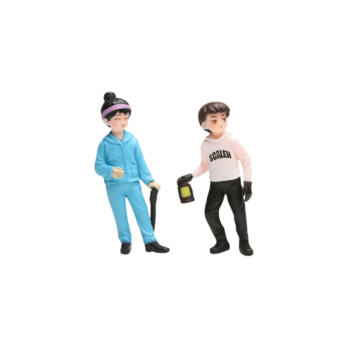 Wonderland imported miniatures ( pack of 4 ) smart couple 2