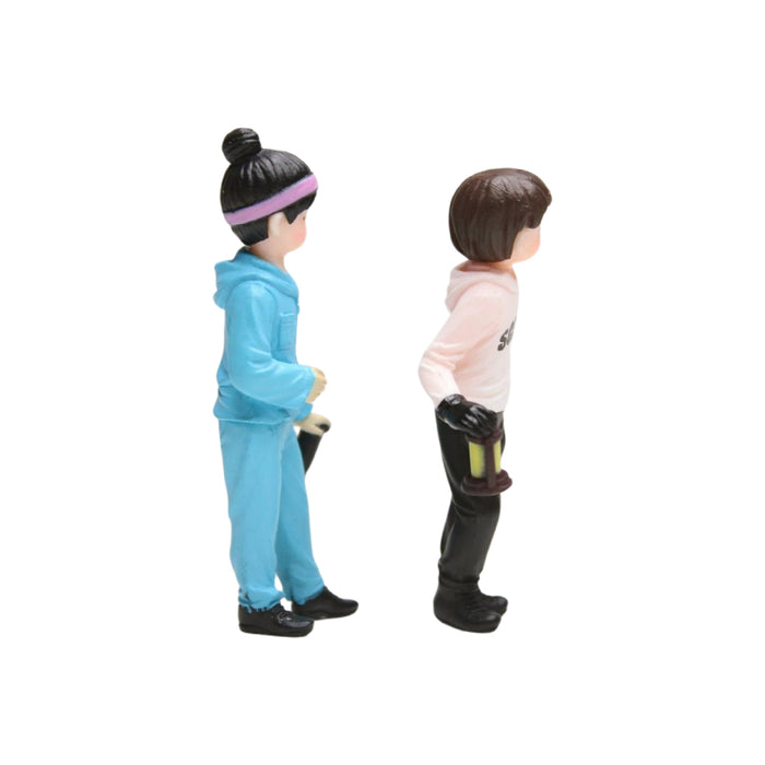 Wonderland imported miniatures ( pack of 4 ) smart couple 2