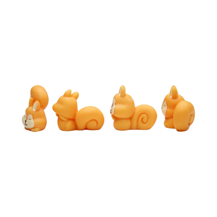 Wonderland imported miniatures ( pack of 4 ) squirrel