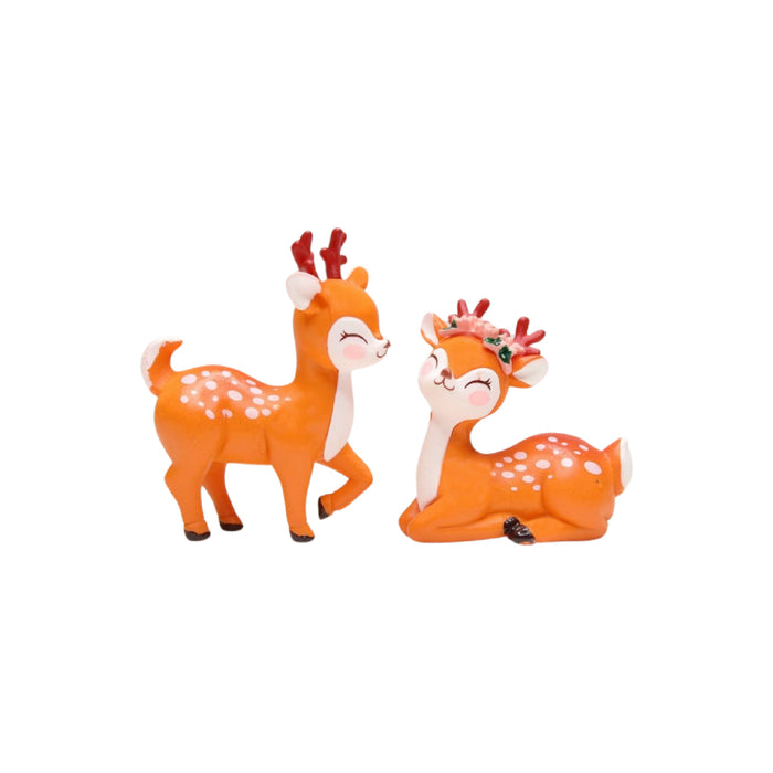 Wonderland imported miniatures ( pack of 4 ) deer