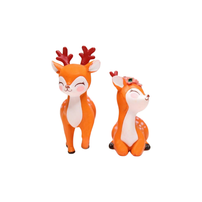 Wonderland imported miniatures ( pack of 4 ) deer