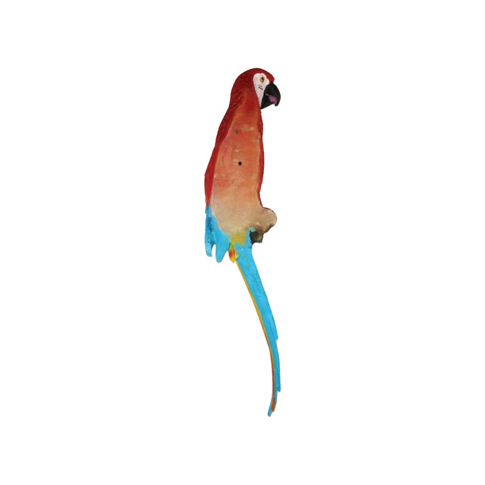 Wonderland Red Parrot - Big Size to be put on wall, home decor, garden decor, home decoration, parrots, bird decor, balcony decoration, gift