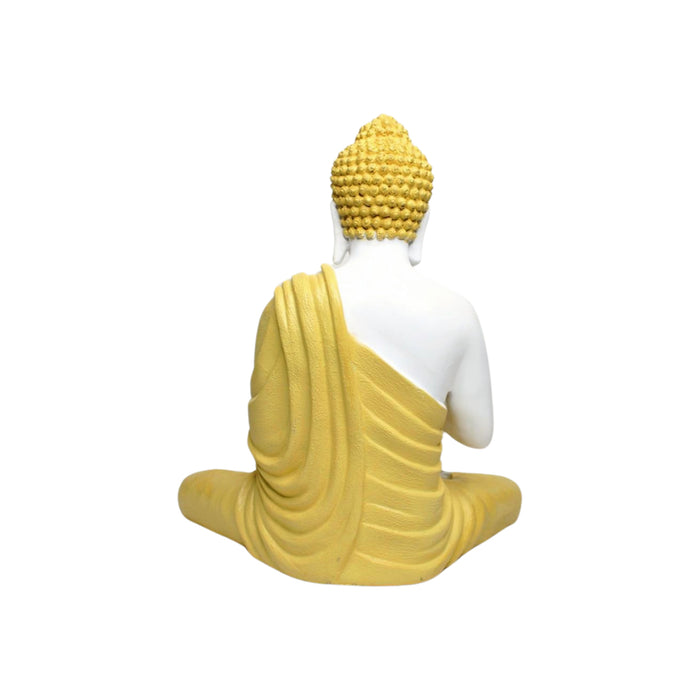 14 inches Ashirvad Avastha buddha resin statue, showpiece, gift