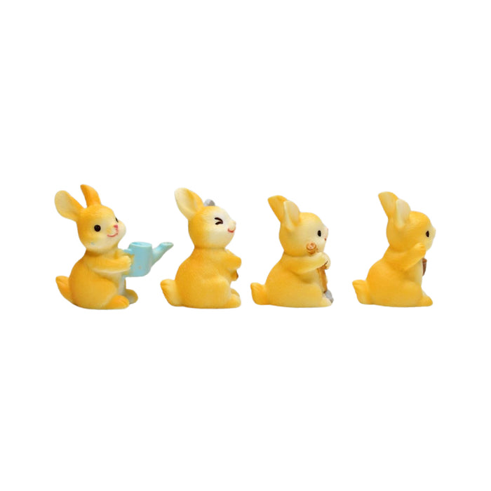 Wonderland imported miniatures ( pack of 4 ) bunny