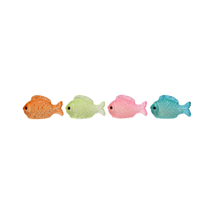 Wonderland imported miniatures ( pack of 4 ) fishes