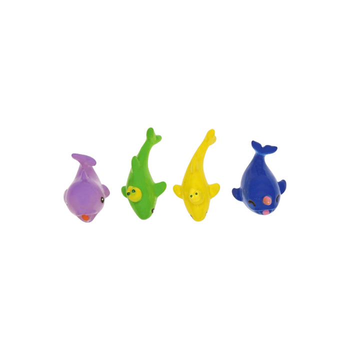 Wonderland imported miniatures ( pack of 4 ) fishes