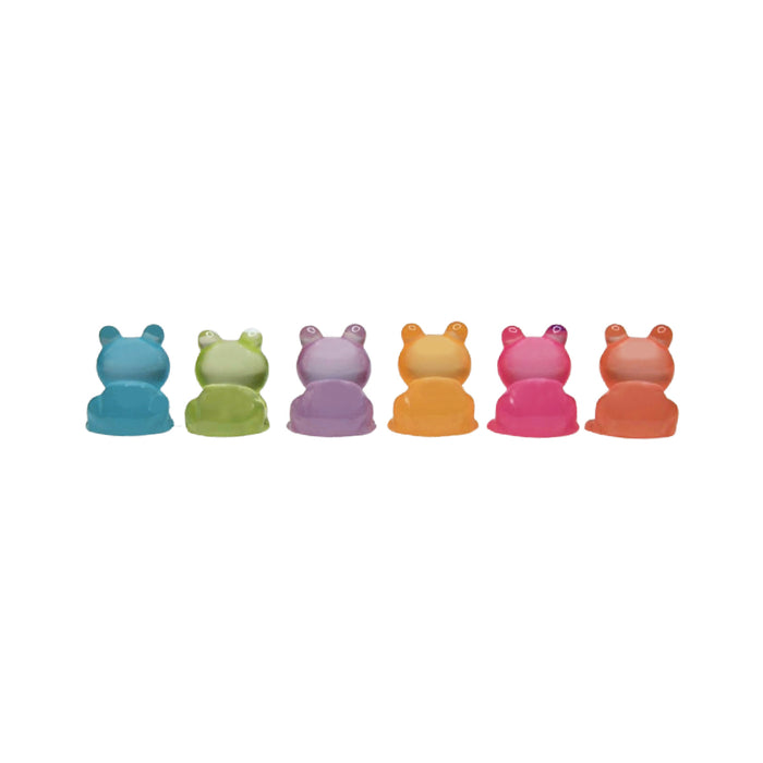 Wonderland imported miniatures ( pack of 4 ) glow frogs