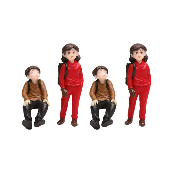 Wonderland imported miniatures ( pack of 4 ) smart couple