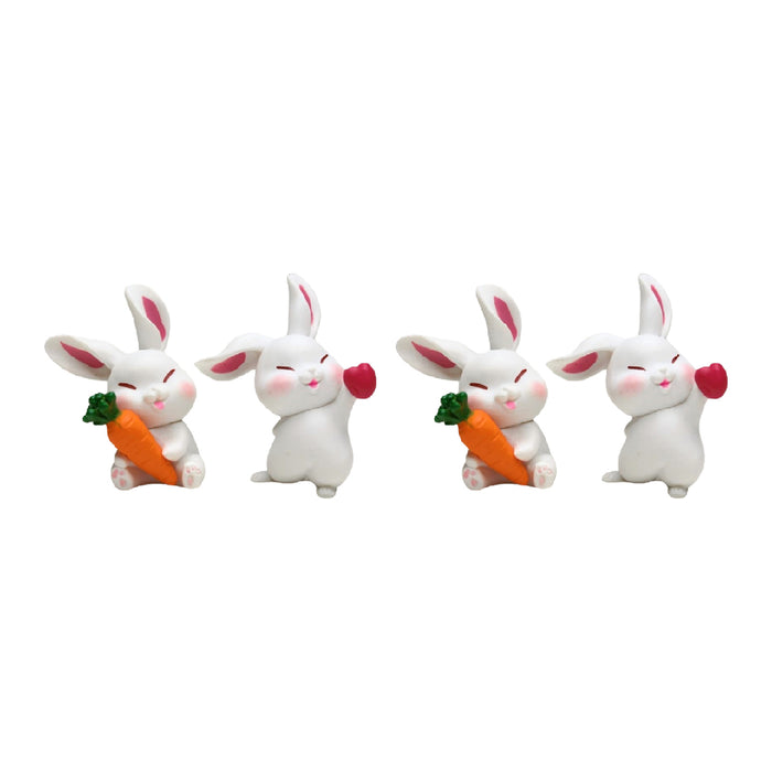 Wonderland imported miniatures ( pack of 4 ) bunny