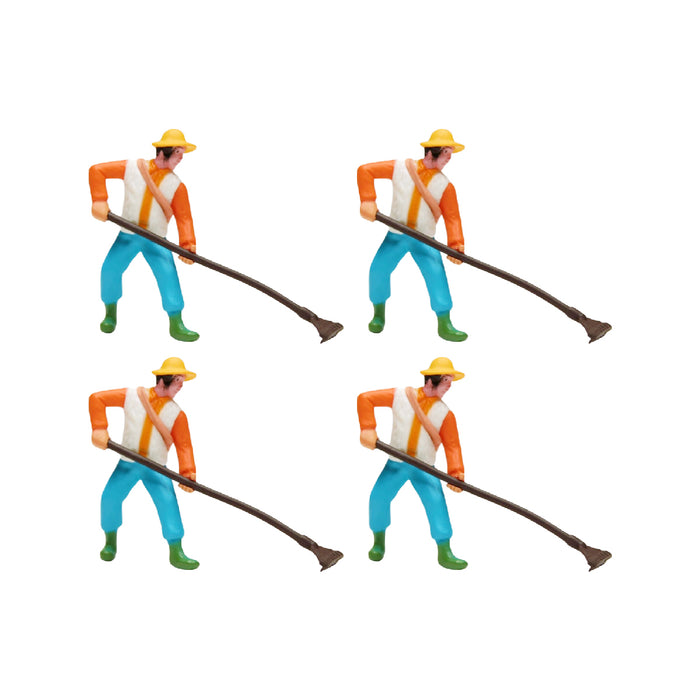 Wonderland imported miniatures ( pack of 4 ) farmer