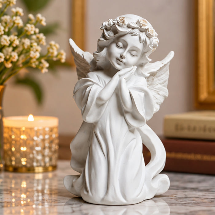 Angel thinking in dreams showpeice, table decoration, home decoration
