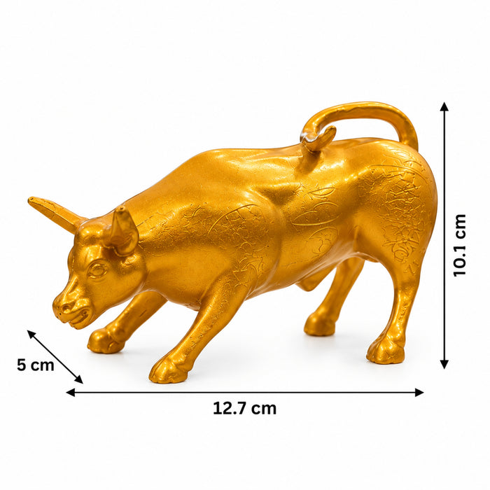 Golden Bull Showpiece