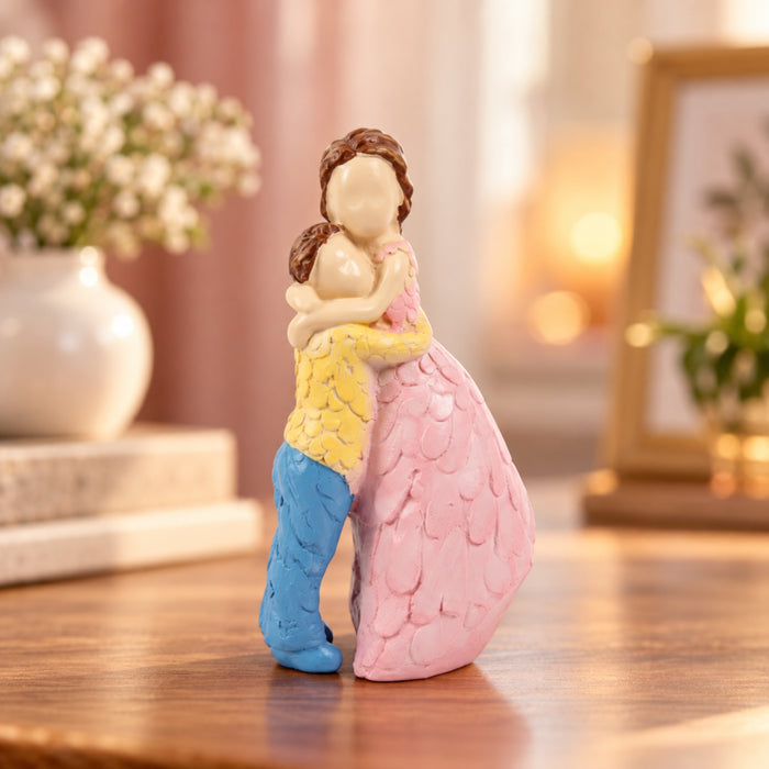 Hand-Painted Sibling Bond Figurine